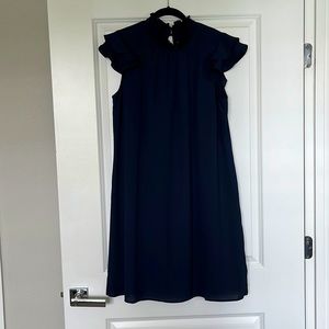 Simple Navy Dress